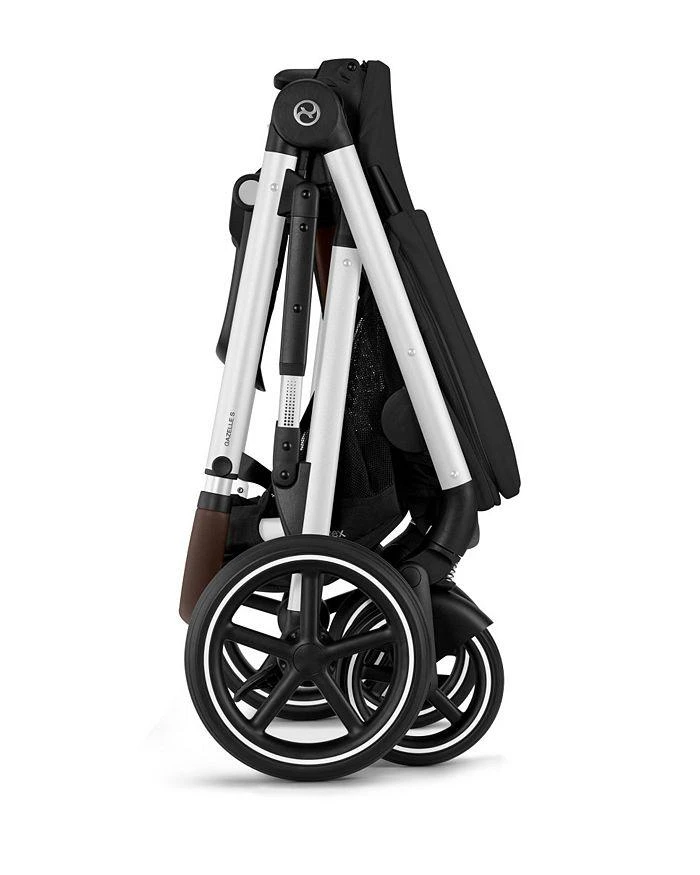 Cybex Gazelle S 2 Single to Double + Aton G Swivel Travel System with Gazelle S Cot 8