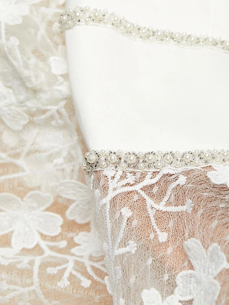 BRONX AND BANCO Fiona High-Low Lace Gown 7