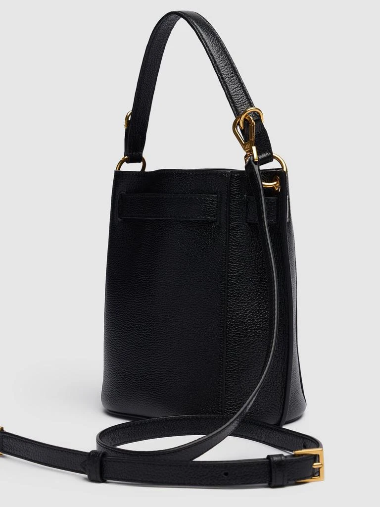 Tom Ford Mini Audrey Grain Leather Bucket Bag 5