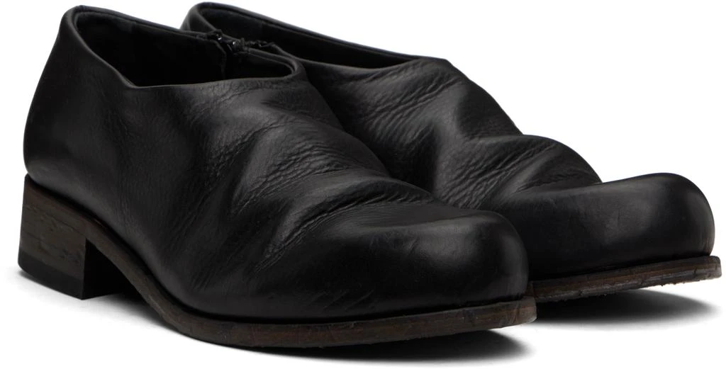 Edward Cuming Black Adam Signature Edition Bubble Toe Zip On Loafers 4