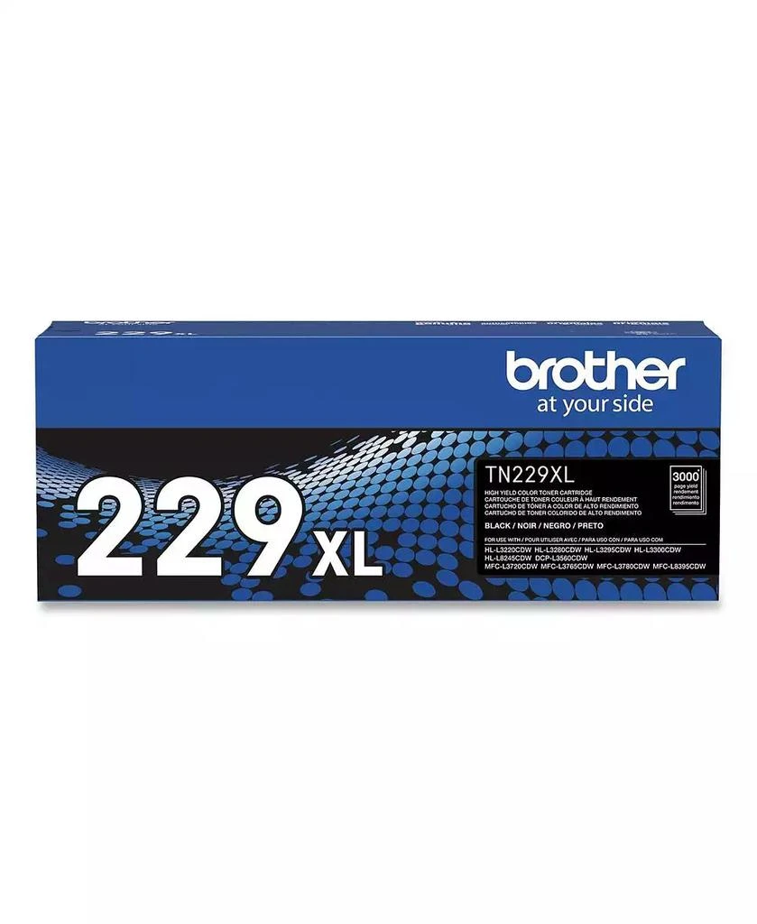Brother TN229XLBK 3,000 Page-Yield High-Yield Toner