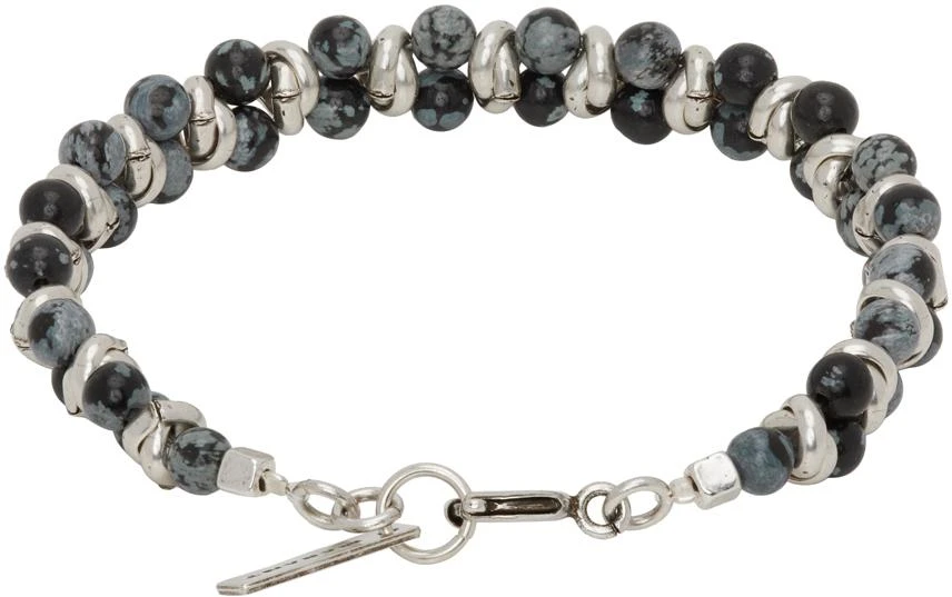 Isabel Marant Black Snowstone Bracelet 2