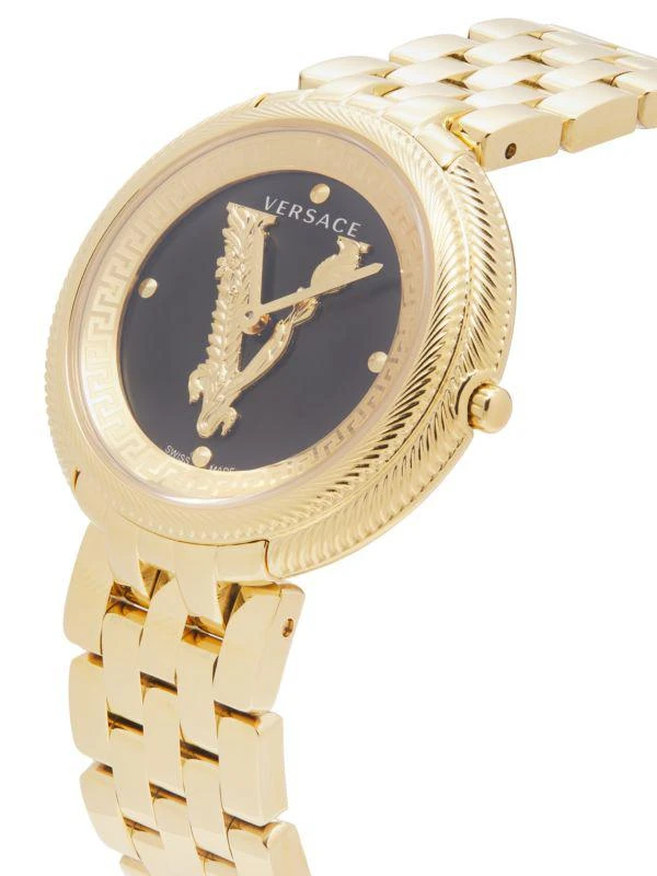 Versace Thea IP Yellow Gold Stainless Steel Bracelet Watch/38MM 3