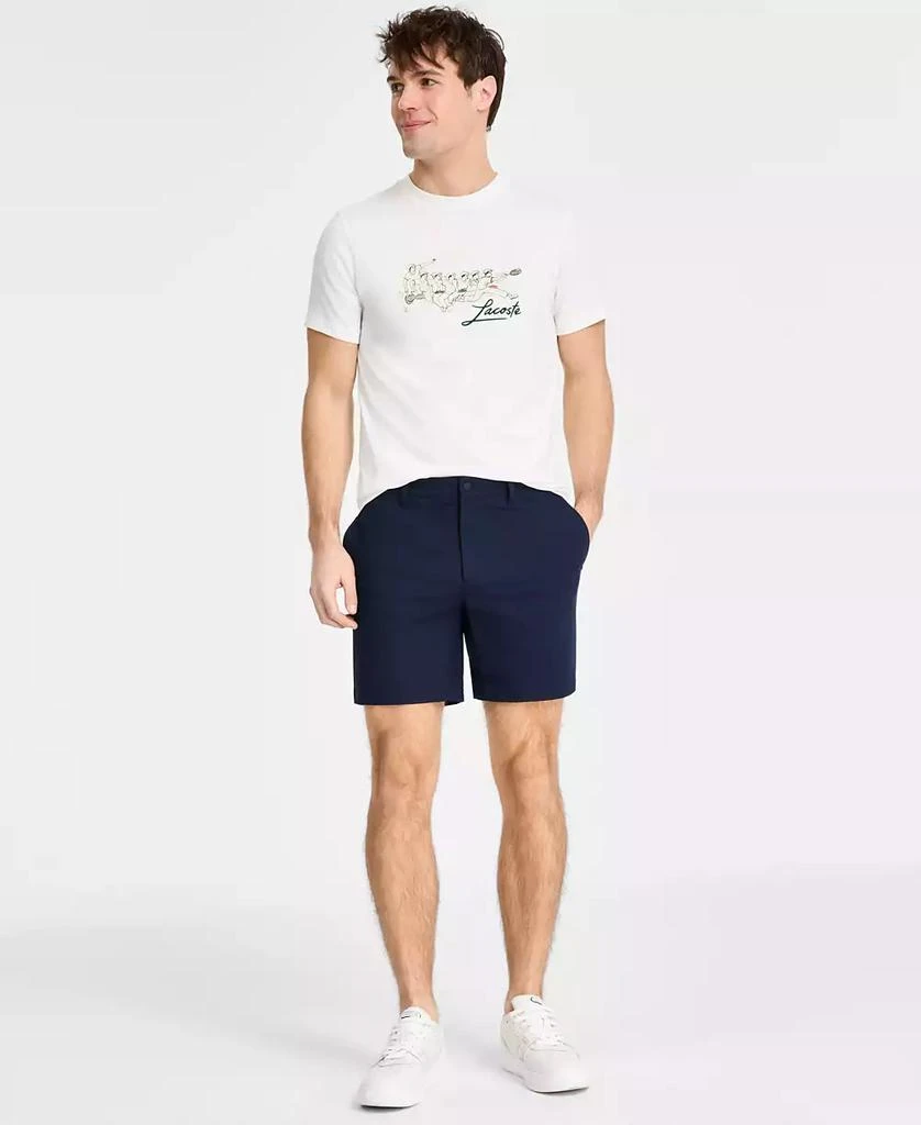 Lacoste Men's René Lacoste Print Tennis Heritage T-Shirt 2