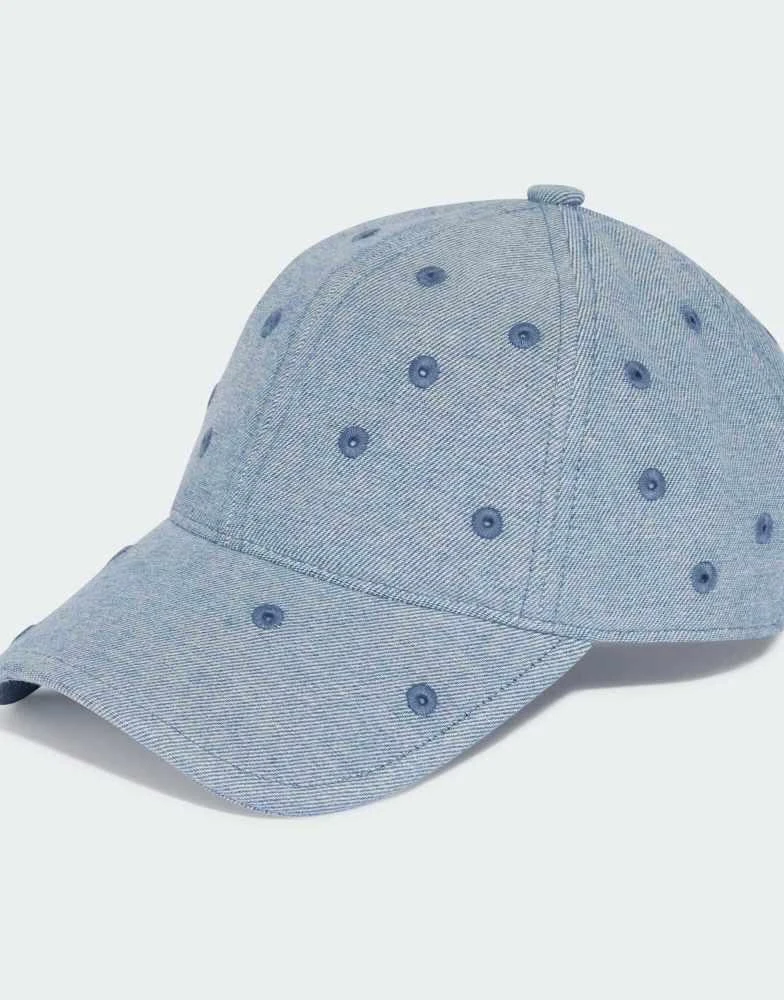 Adidas adidas Originals Kseniaschnaider dad cap in light denim 1