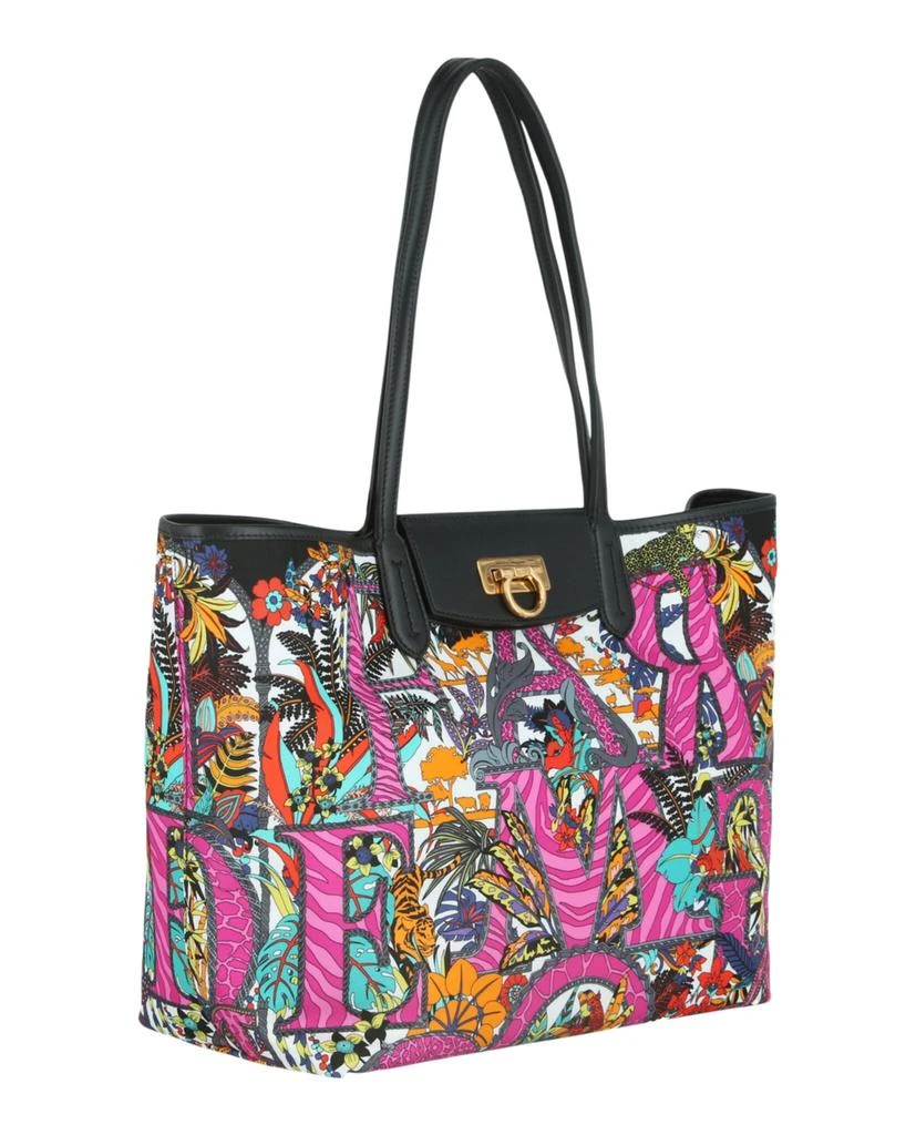 Salvatore Ferragamo Gancini Graphic Print Tote Bag 2