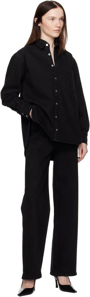 Beaufille Black Deren Denim Shirt 4