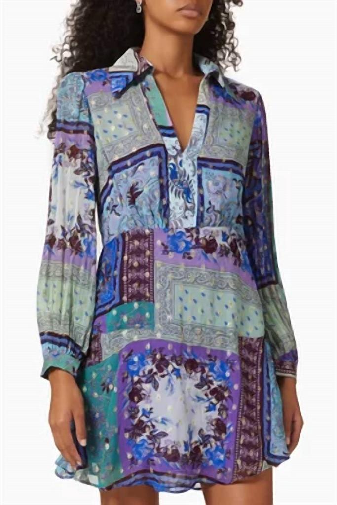 Rixo Rixo - Indy Patchwork Mini Dress