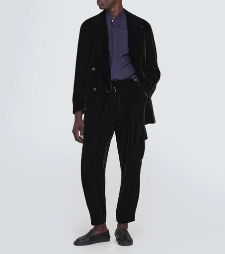 Giorgio Armani Velvet cargo pants 2