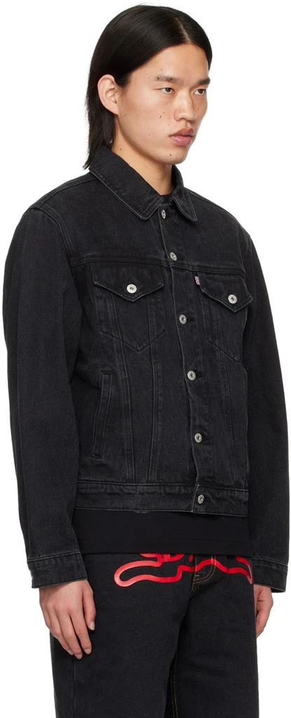 Icecream Black Running Dog Denim Jacket 2