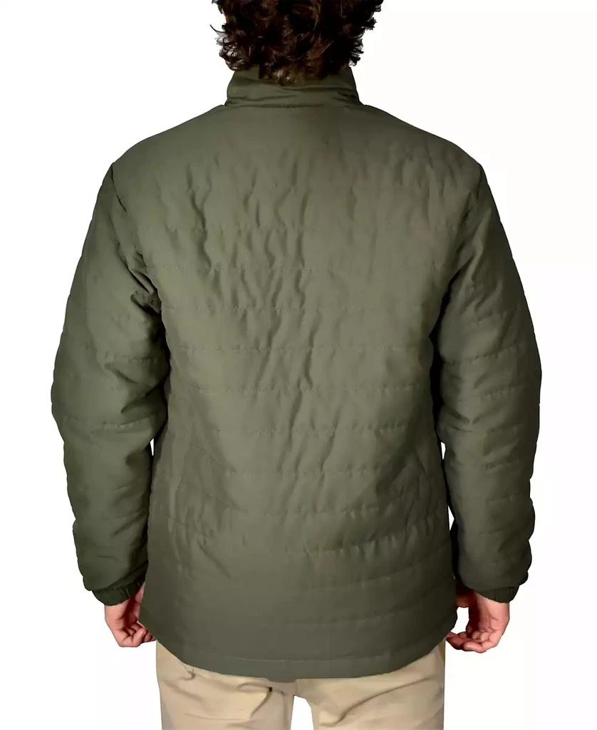 Vintage 1946 Men's Quilted Full-Zip Stand-Collar Puffy Jacket 2