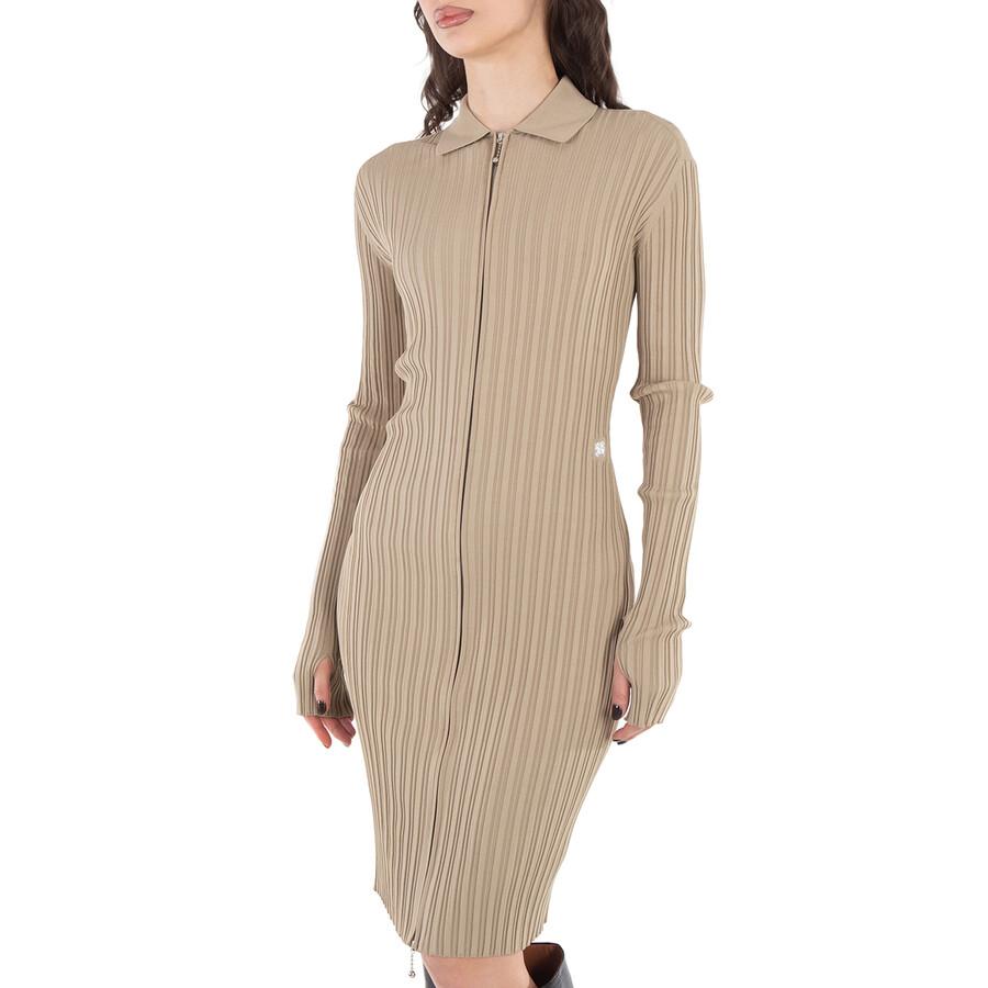 Burberry EKD Logo Viscose-Blend Dress