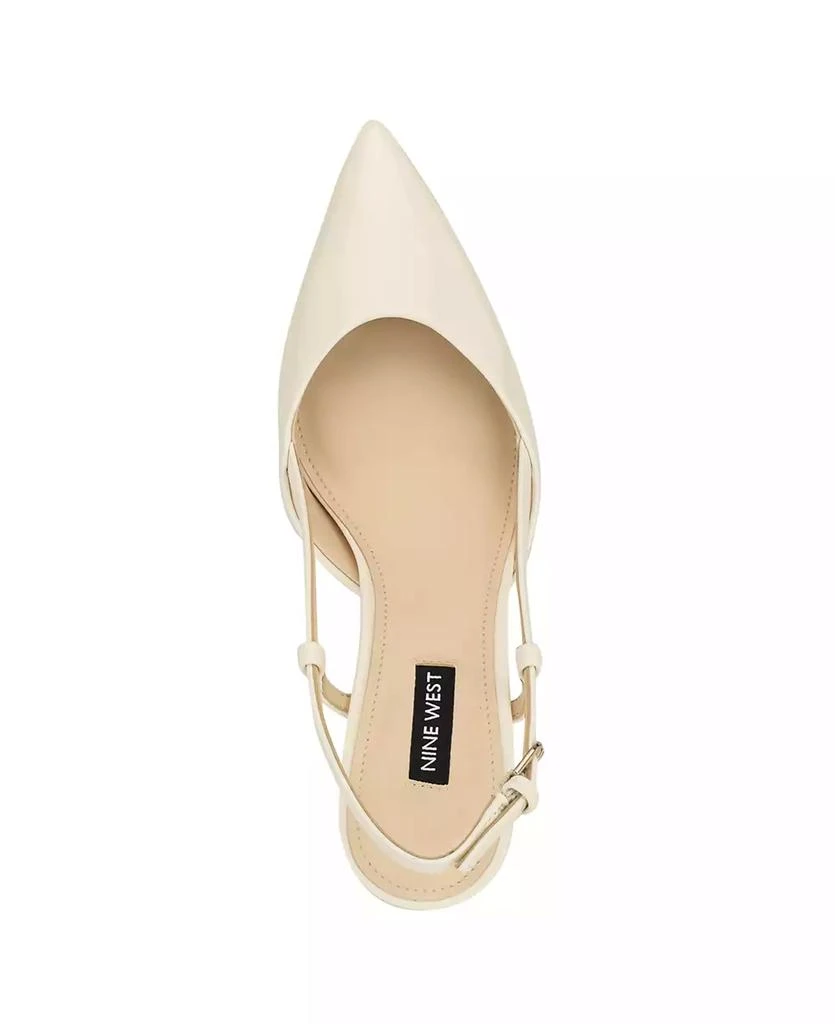 Nine West Women's Rhonda Tapered Heel Slingback Pumps 4