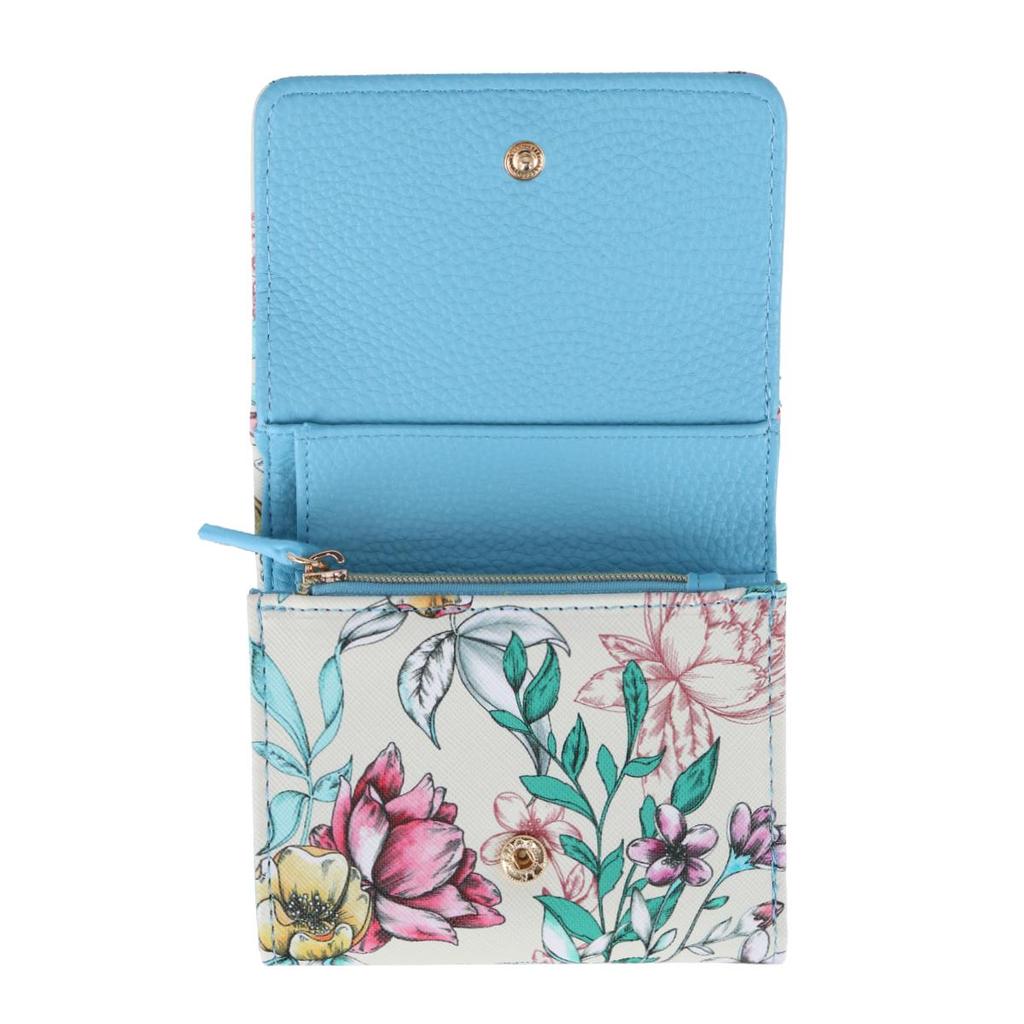 Buxton Women's Beautiful Nature Vegan Leather Medium Trifold