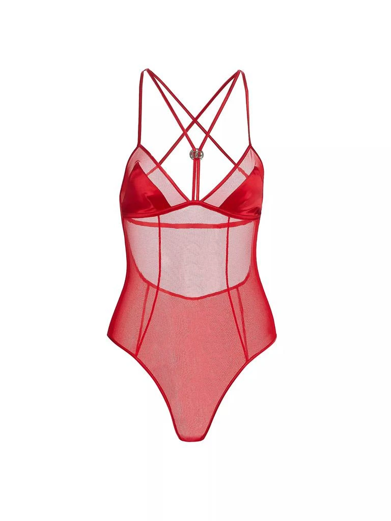 Dolce & Gabbana Sheer Tulle Bodysuit 1