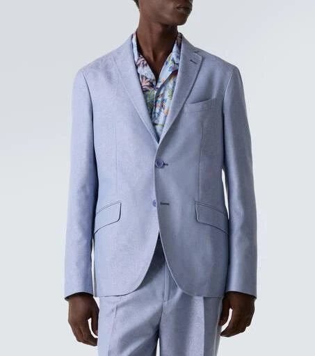 ETRO Cotton jacquard blazer 3
