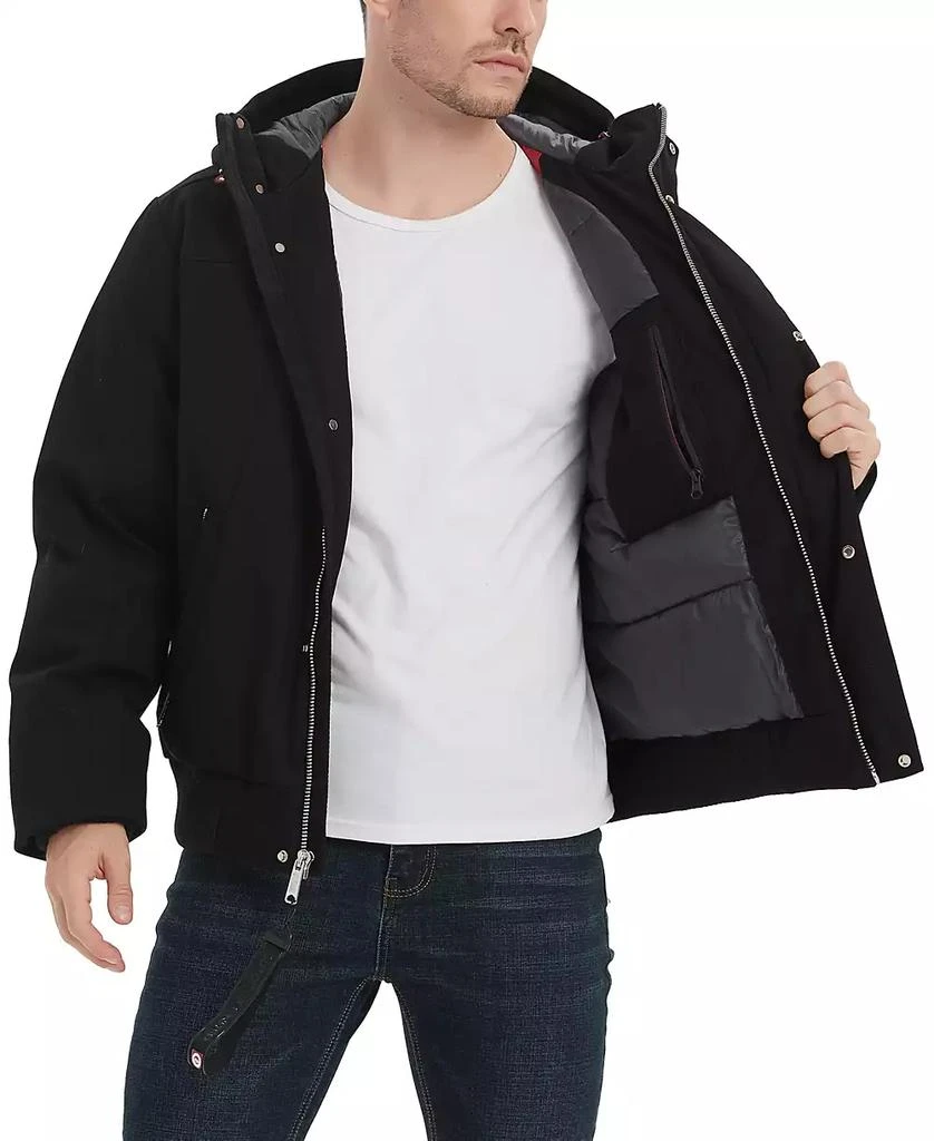 Outdoor United Men's Hooded Bomber Jacket 4