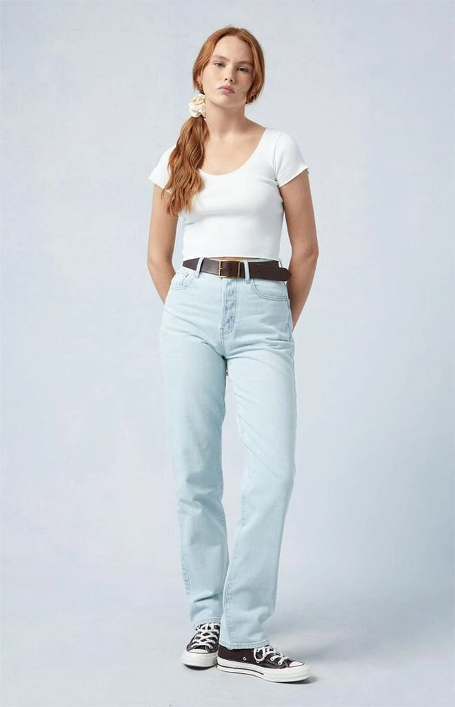 PacSun Light Blue Dad Jeans 1