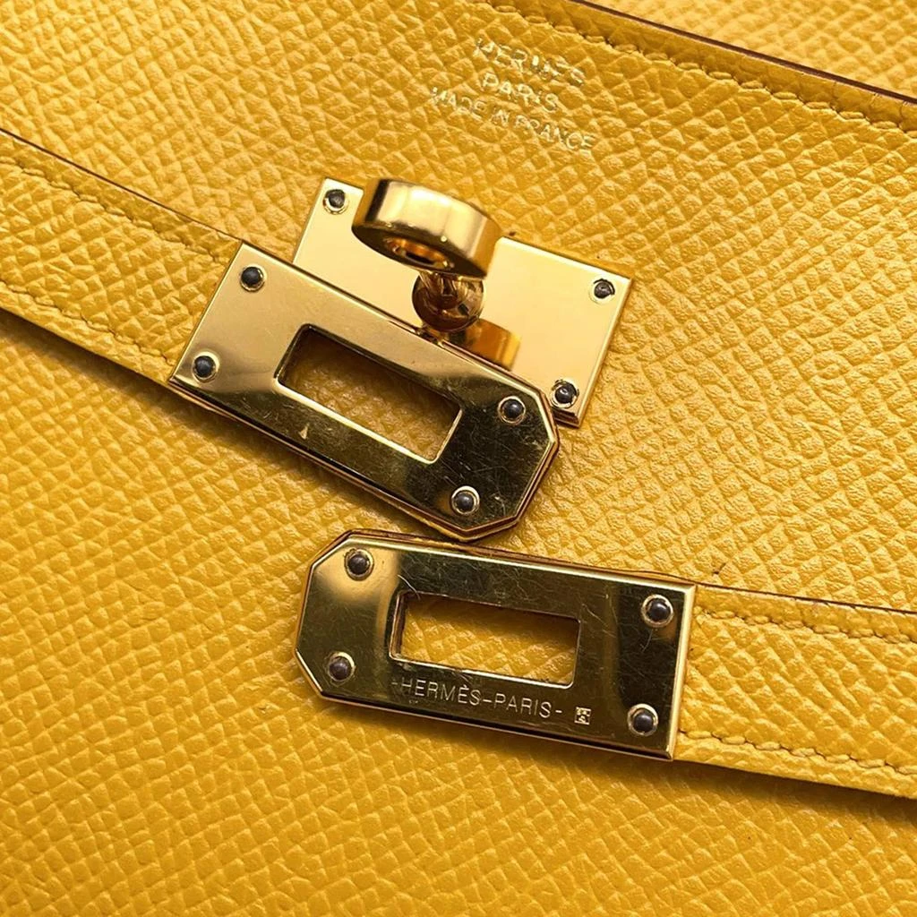 Hermes Hermes Kelly Jaune Ambre Epsom Long Wallet 11