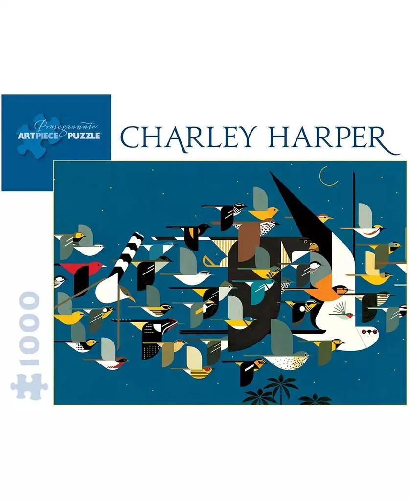 Crayola Charley Harper - Mystery of the Missing Migrants Puzzle- 1000 Pieces 1