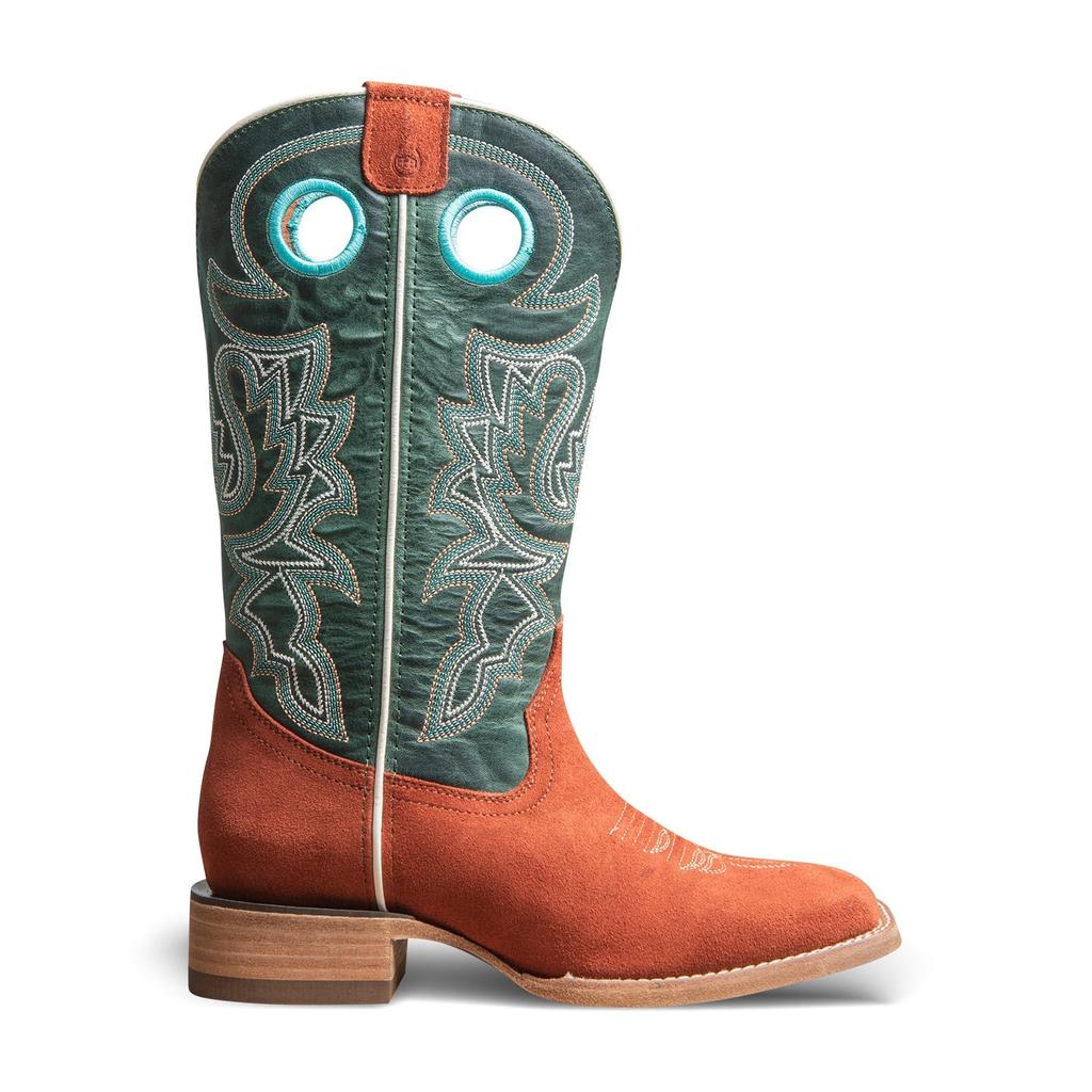 Buck & Brana Darla leather cowgirl boots by