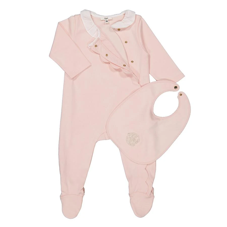 Chloé Chloe Logo Organic Cotton Babygrow Gift Set 2