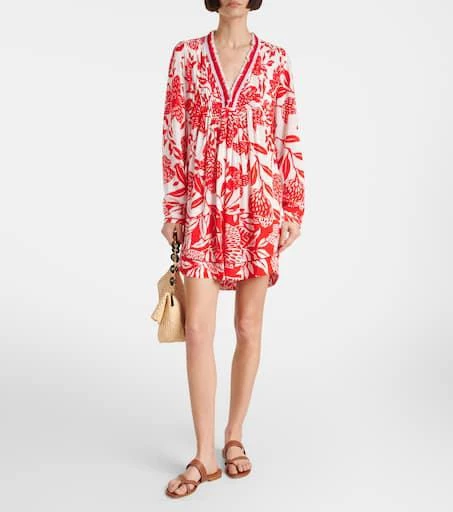 Poupette St Barth Ola floral minidress 2