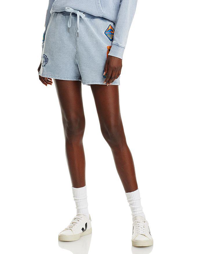 Vintage Havana Washed Terry Patches Shorts