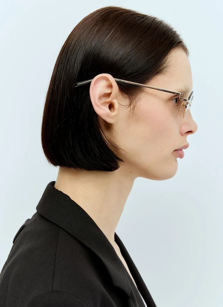 Gucci Geometric Frame Sunglasses 4