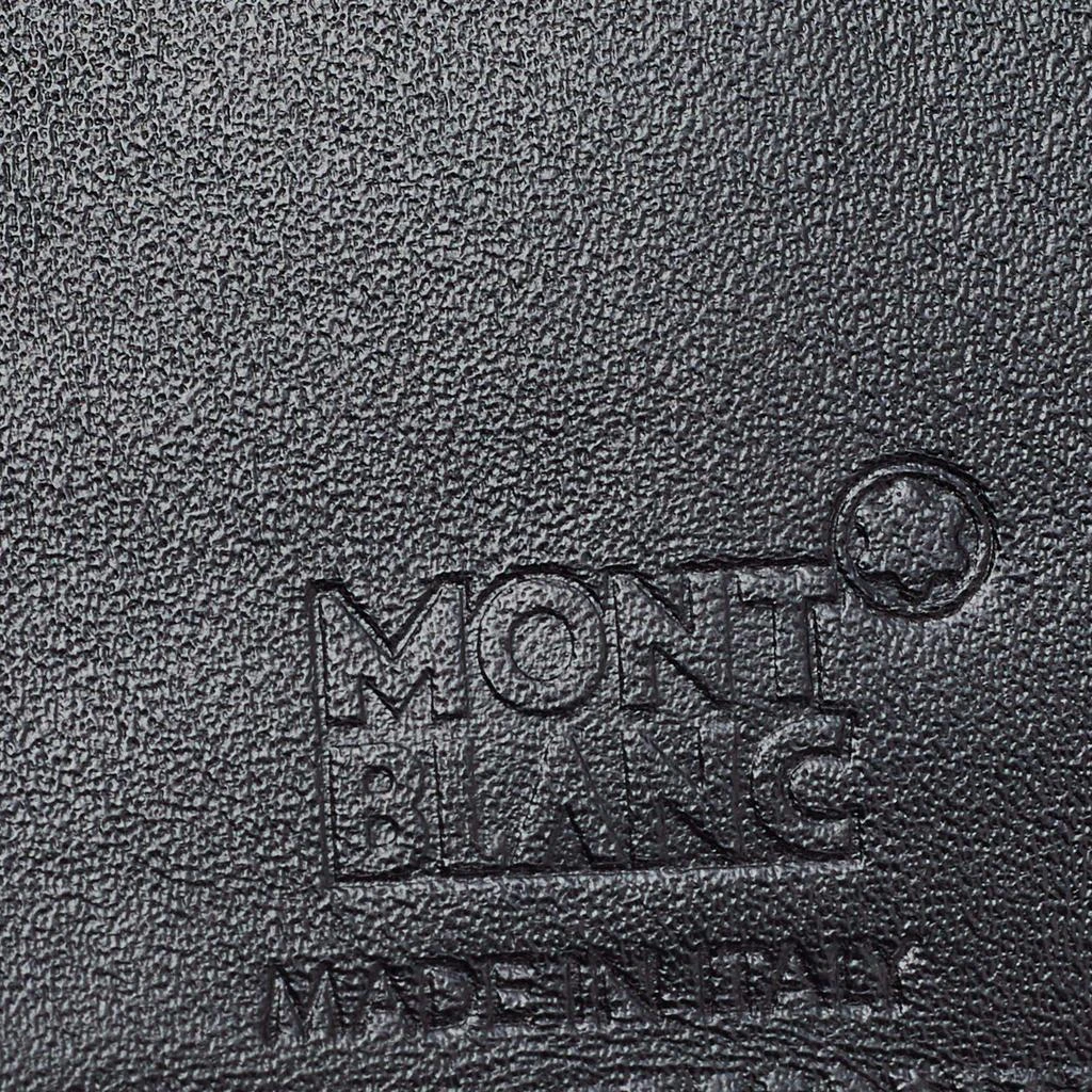 MontBlanc Montblanc Black Leather Meisterstuck Bifold Card Holder 5