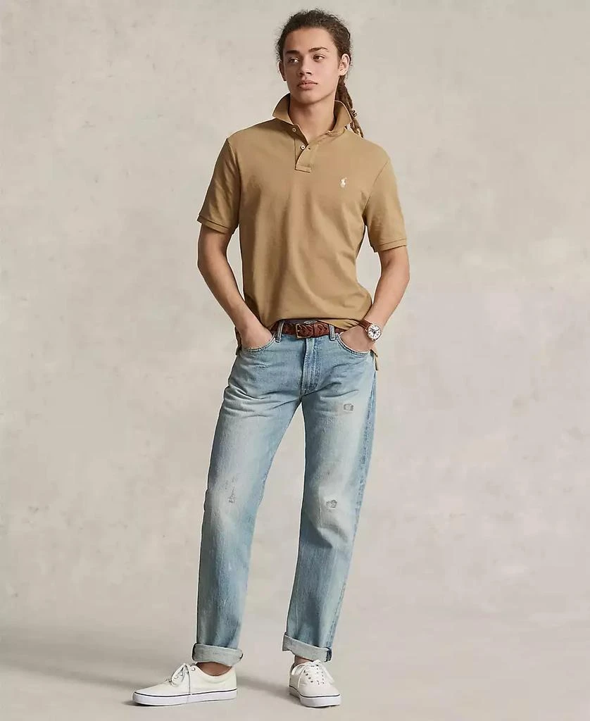 Ralph Lauren Men's Cotton Custom Slim Fit Mesh Polo Shirt 4