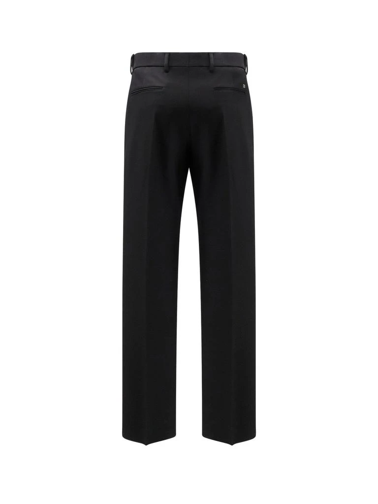Valentino Valentino Logo Plaque Straight Leg Pants 2