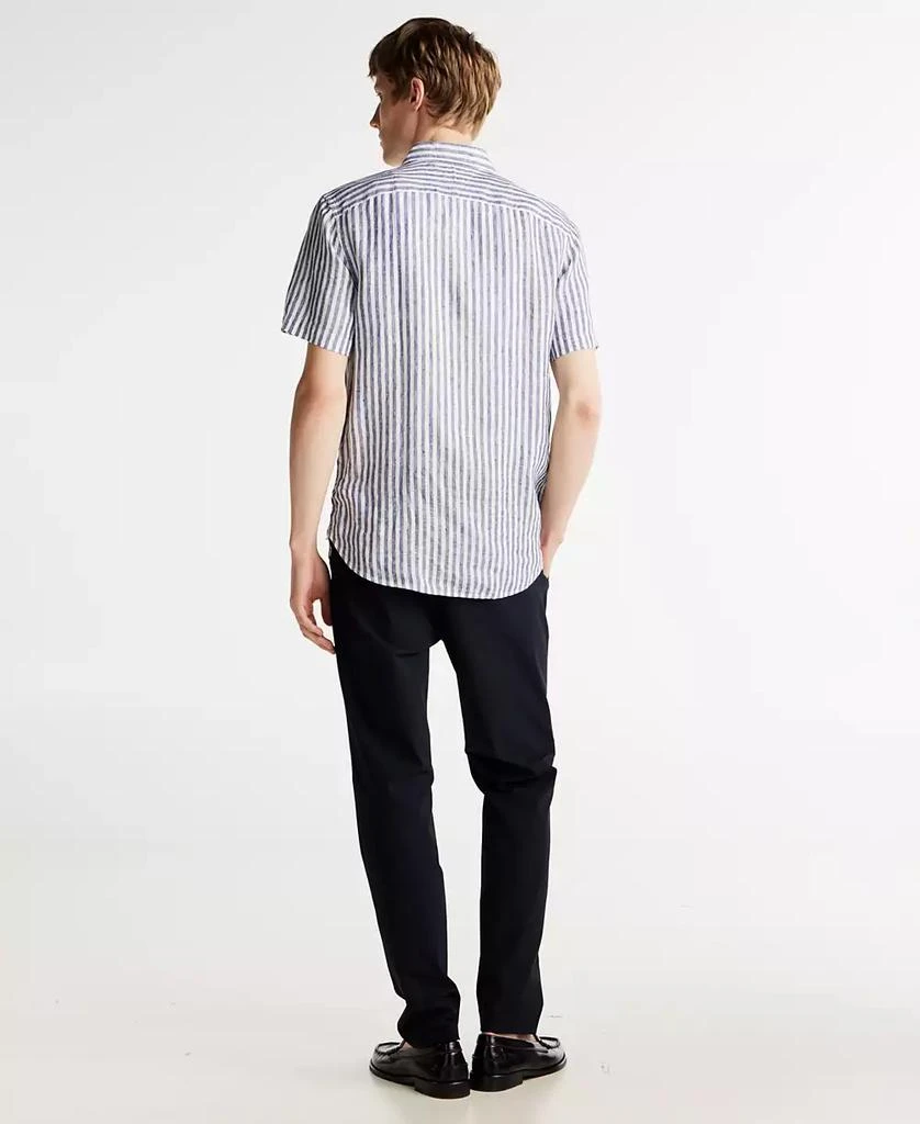 Tommy Hilfiger Men's Regular-Fit Stripe Linen Shirt 2