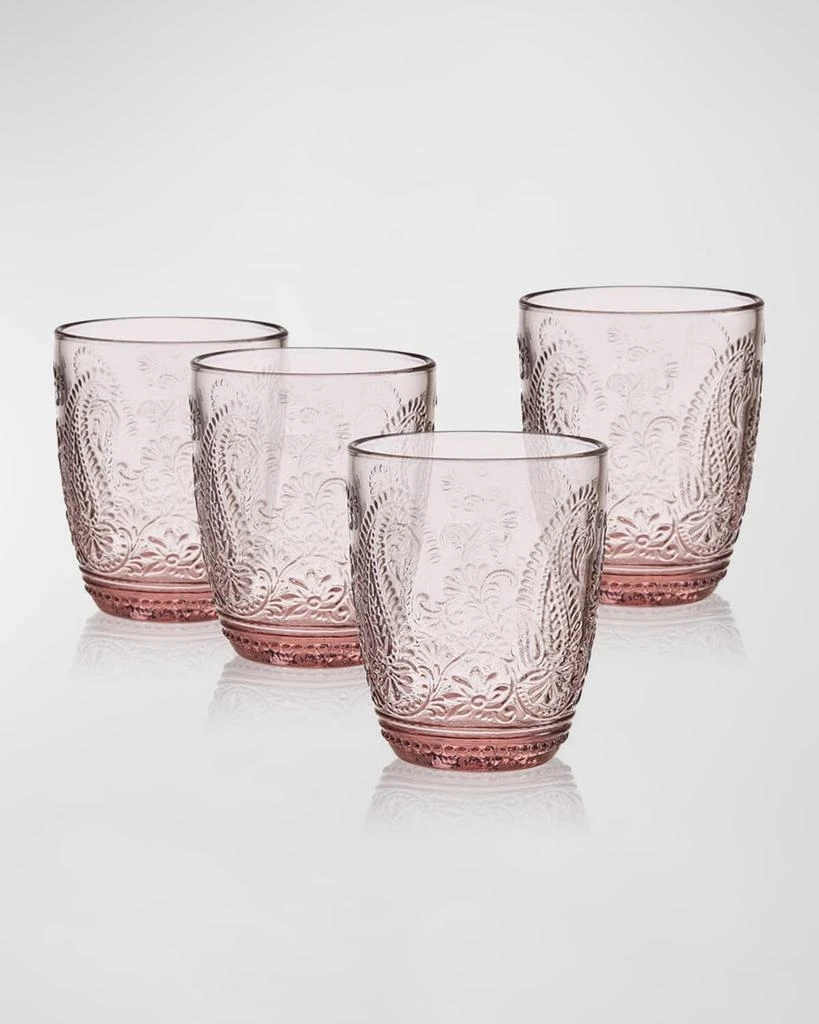 Fitz and Floyd Maddi Double Old-Fashioned Glasses, Set of 4 3