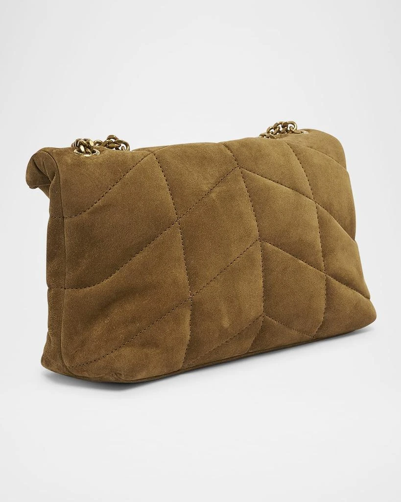 Yves Saint Laurent Lou Puffer Toy YSL Crossbody Bag in Quilted Suede 6