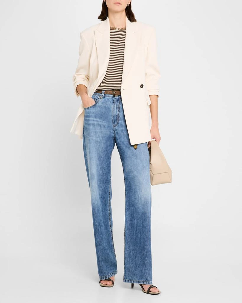 Brunello Cucinelli Straight Leg Jeans 2