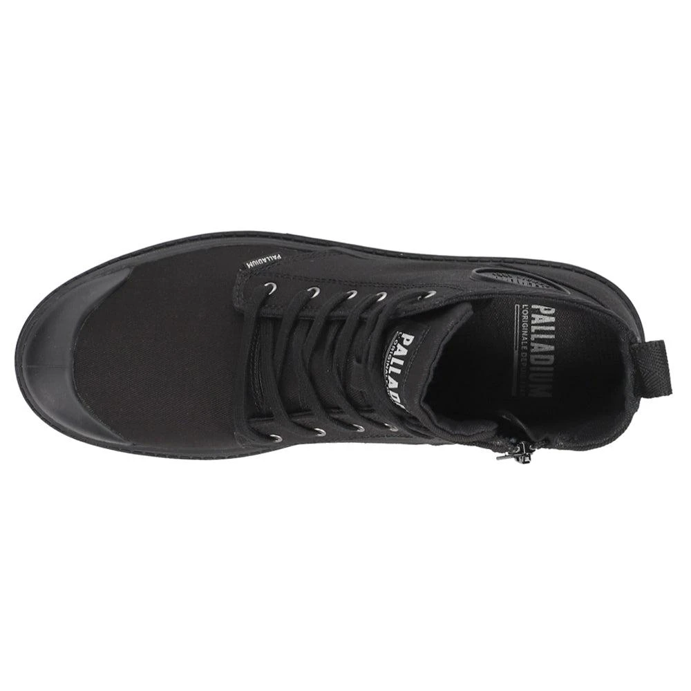 Palladium Pallabase Round Toe Platform Zippered Boots 4