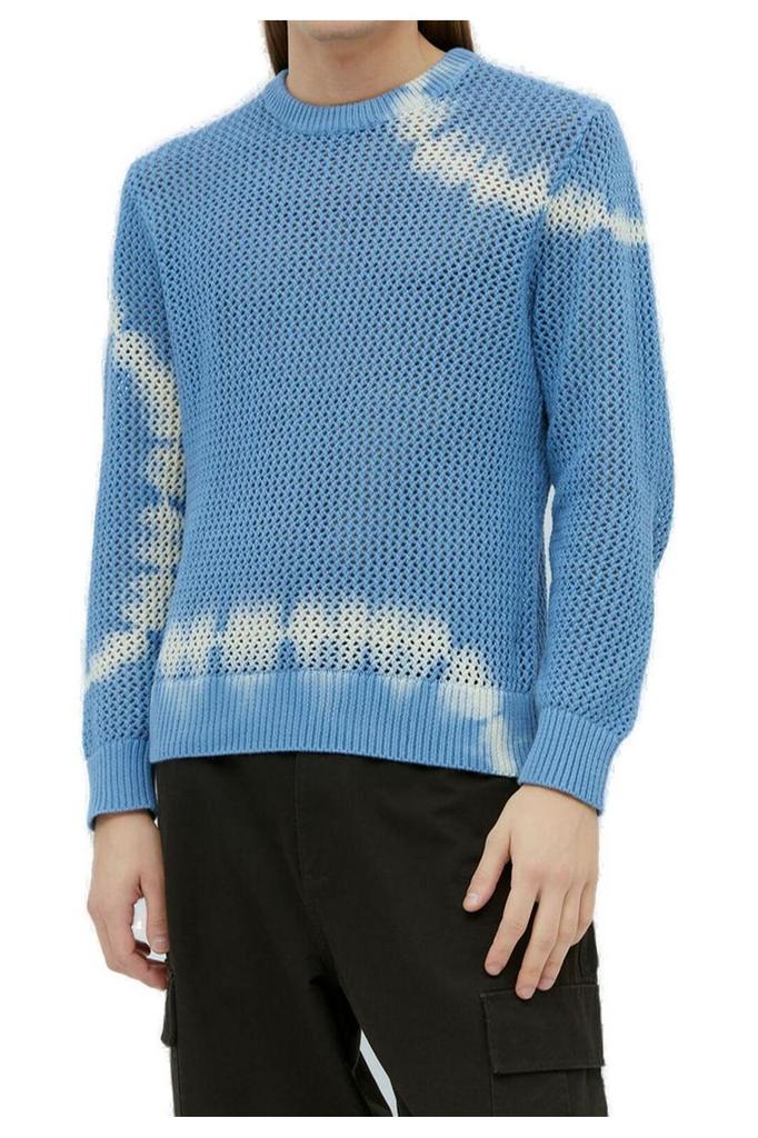 STUSSY Men's Full Zip Brushed Merino Sweater Black STUSSY Men's Full Zip Brushed Merino Sweater Black