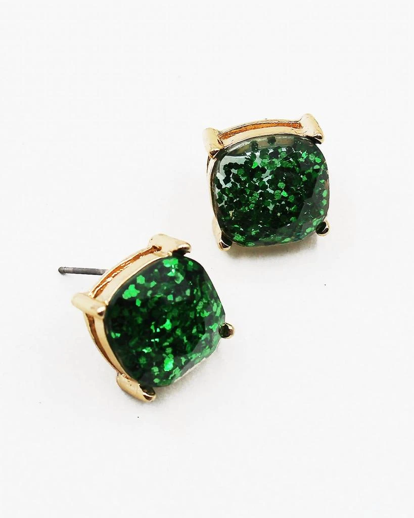 White Label White Label - Women
s Glitter Studs Earrings