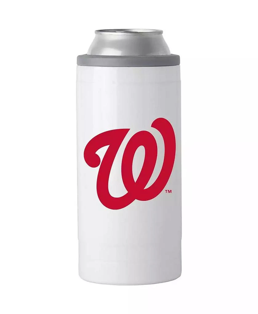 Logo Brands Washington Nationals 12 Oz Letterman Slim Can Cooler 2