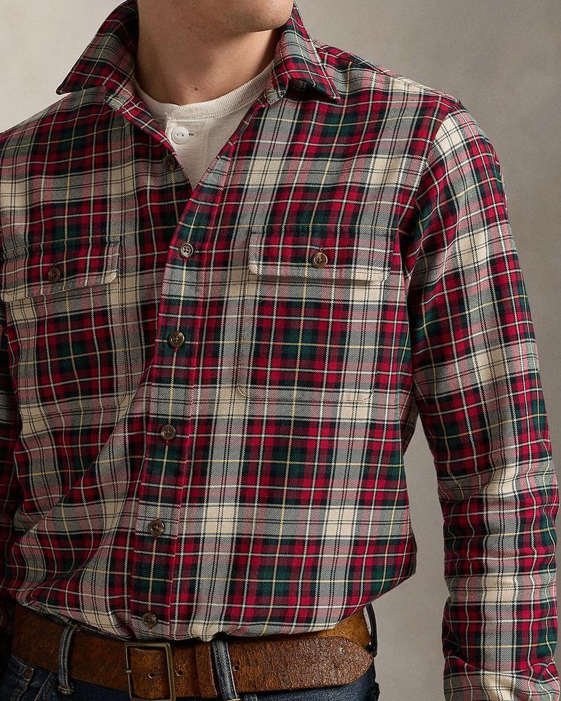 Polo Ralph Lauren Classic Fit Plaid Flannel Workshirt 5