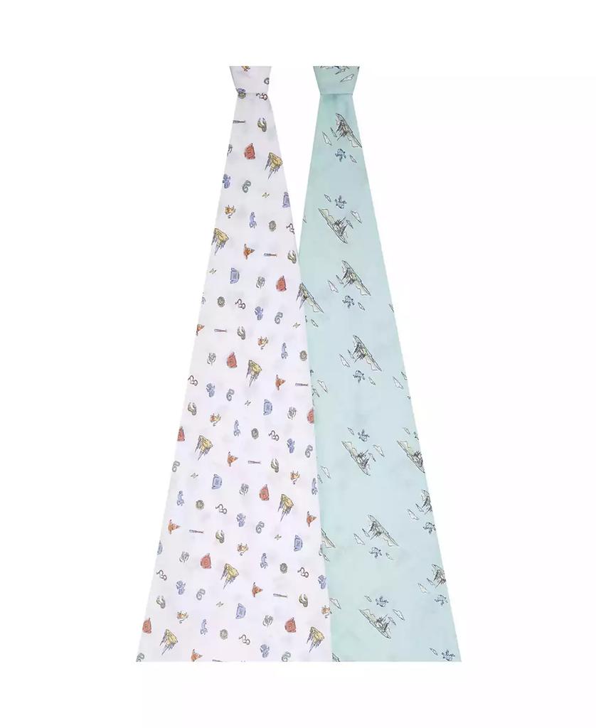 aden + anais Baby Boys Printed Harry Potter Swaddle Blankets, Pack of 2