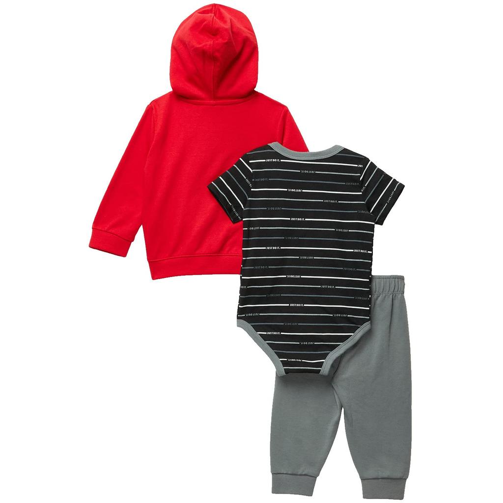 Nike Kids Just Do It Stripe Three-Piece Pants Set (Infant)