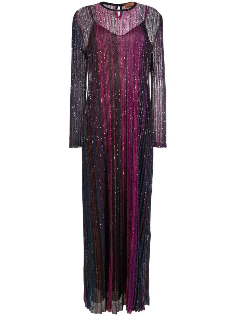 knee length dresses for ladies Blanco Twist Front Maxi Dress main image 0