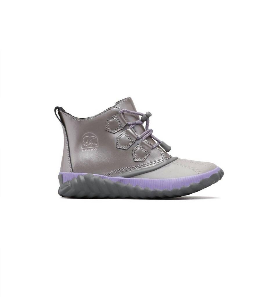SOREL Women's Out N About Waterproof Boots In Chrome