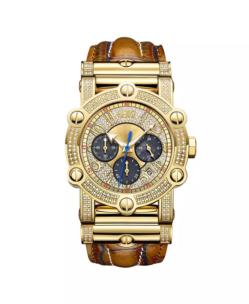 Jbw Men's 10 YR Anniversary Phantom Diamond (1 3/4 ct.t.w.) & Chronograph Watch
