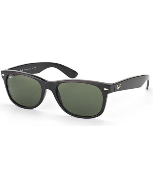 Ray-Ban Ray-Ban New Wayfarer Classic Black Large Men's Sunglasses RB2132 901 58-18