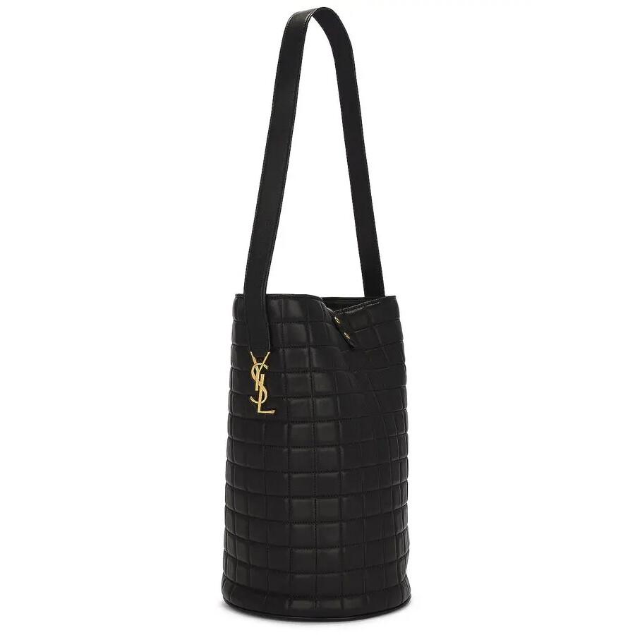 Yves Saint Laurent New Medium Leather Bucket Bag