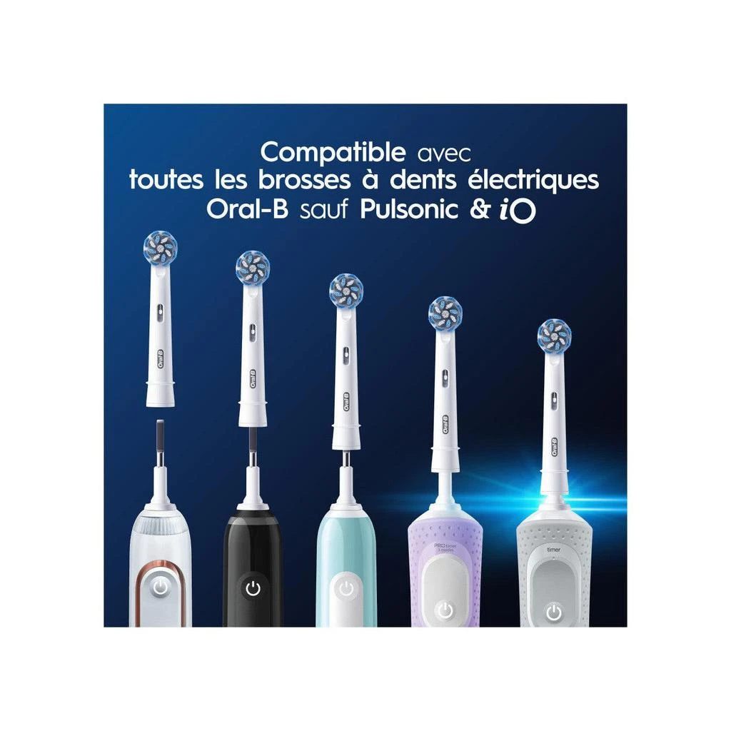 Oral-B Oral-B Pro Sensitive Clean - 6 Brossettes - Compatibles Toutes Brosses Sauf Io 2