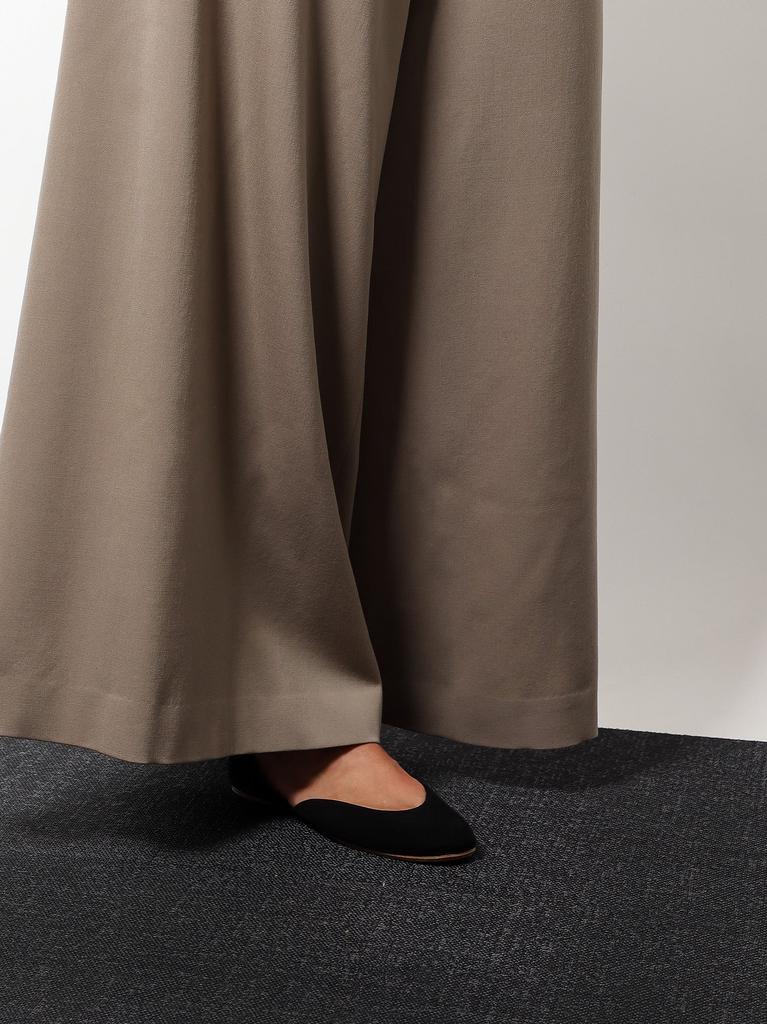 The Row Suede ballerinas